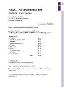 Einladung KV-Sitzung 2/2026