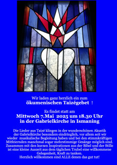 Taizé-Gebet Mai 2025