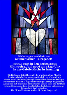 Taizé-Gebet Juni 2026