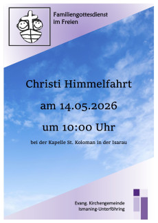 Familiengottesdienst Mai 2026