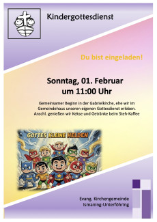 Kindergottesdienst 2/2026