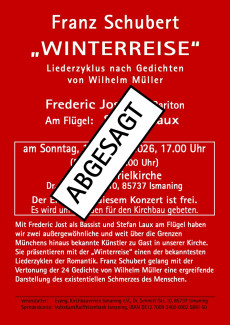 Abgesagt - Winterreise