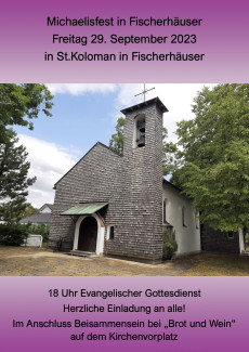 Gottesdienst in Fischerhäuser