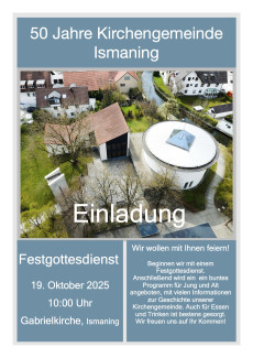 50 Jahre Kirchengemeinde Ismaning