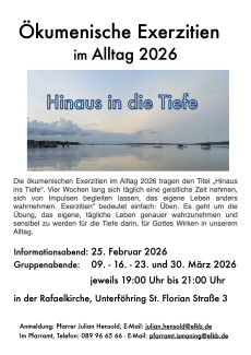 Ökumenische Exerzitien im Alltag 2026