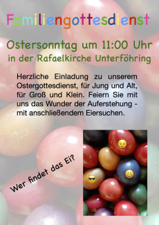 Familiengottesdienst Ostern 2025