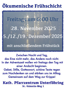 Frühschicht im Advent 2025