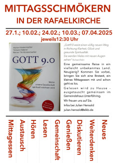 Mittagsschmökern Jan. bis April 2025 