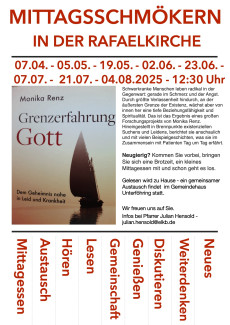 Mittagsschmökern bis August 2025