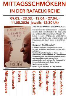 Mittagsschmökern Das Buch der Freude