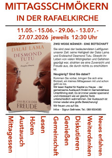 Mittagsschmökern bis Juli 2026