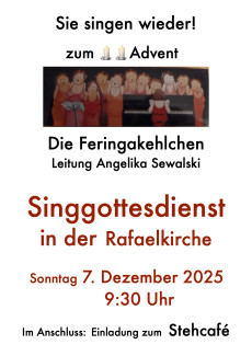 Singgottesdienst 2025 Rafaelkirche
