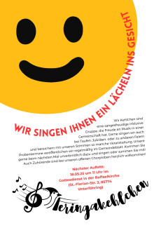 Gottesdienst mit den Feringakehlchen
